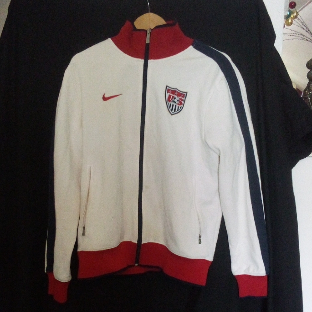USA soccer Olympic Jacket By Nike Men's Medium